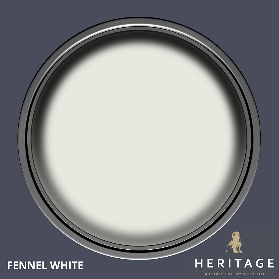 Dulux Heritage Matt Emulsion Paint Fennel White - 2.5L