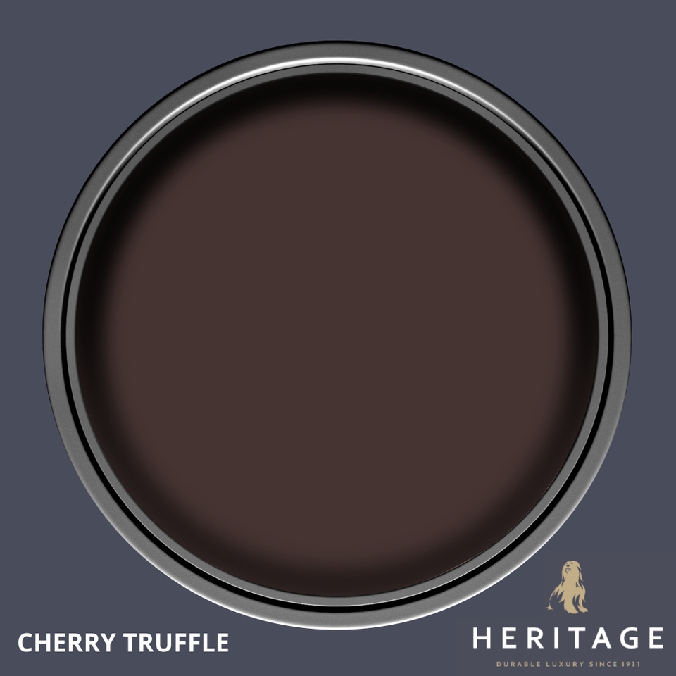 Dulux Heritage Matt Emulsion Paint Cherry Truffle 2.5L Homebase