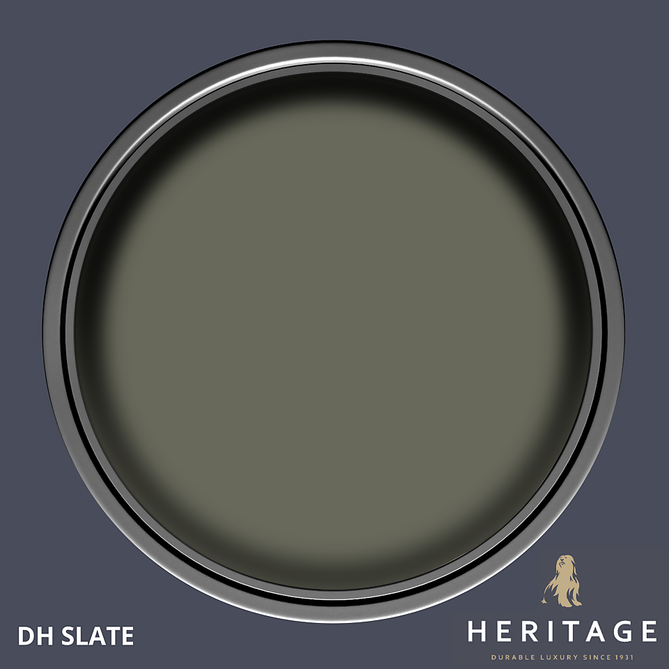 Dulux Heritage Matt Emulsion Paint DH Slate - 2.5L