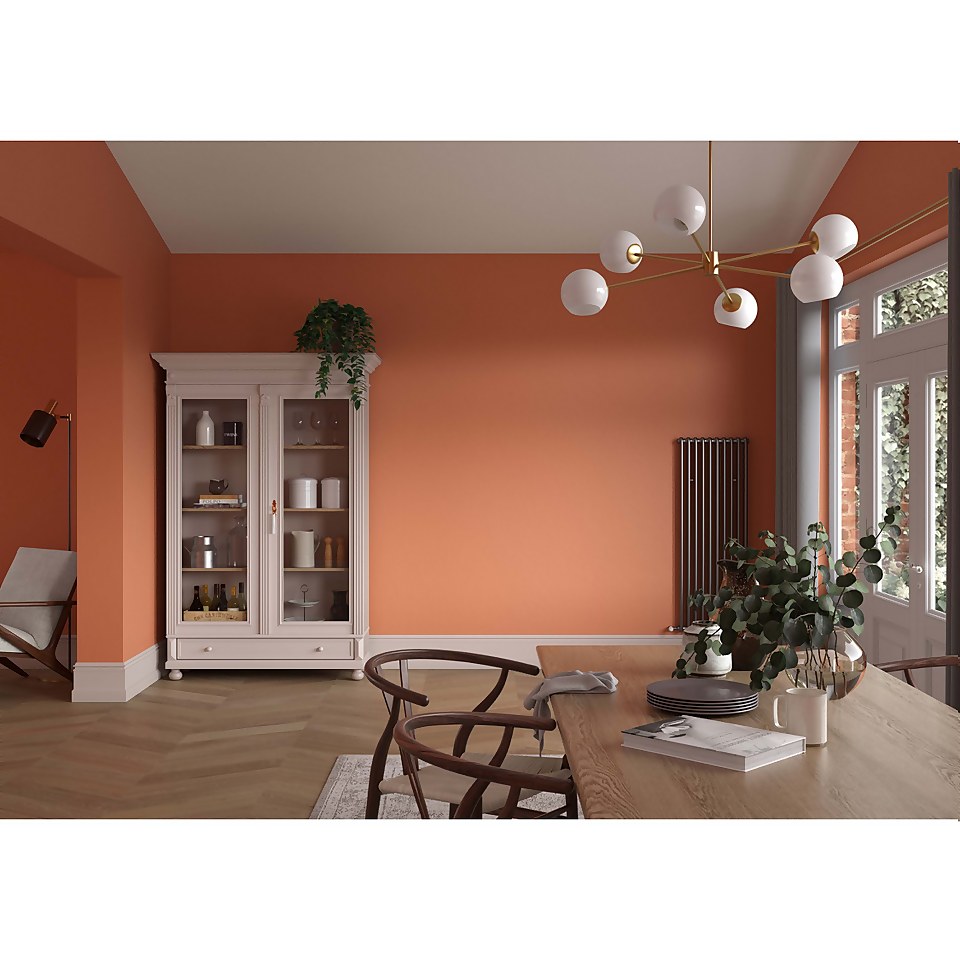 Dulux Heritage Matt Emulsion Paint Inca Orange - 2.5L
