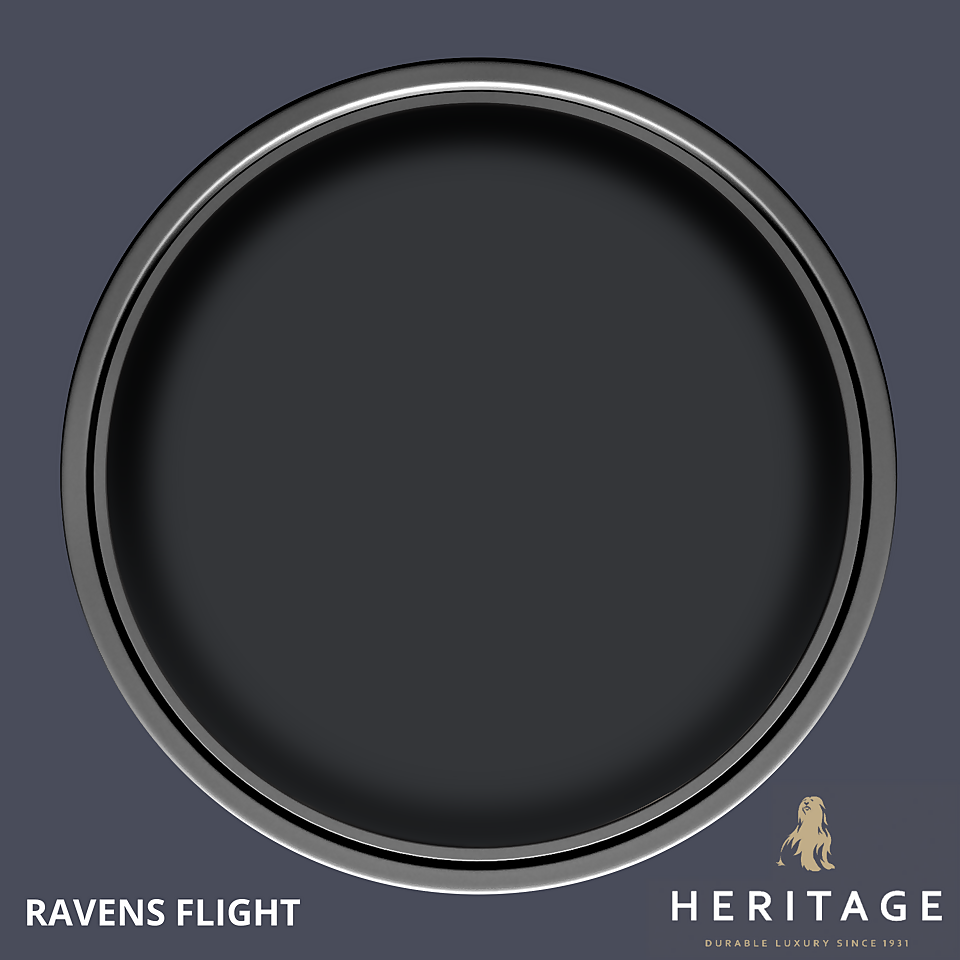 Dulux Heritage Matt Emulsion Paint Ravens Flight - 2.5L