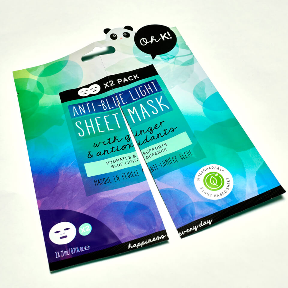 Oh K! Anti Blue Light Sheet Mask Duo 42ml