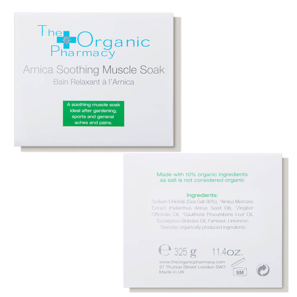 The Organic Pharmacy Arnica Soothing Muscle Soak 325 g.