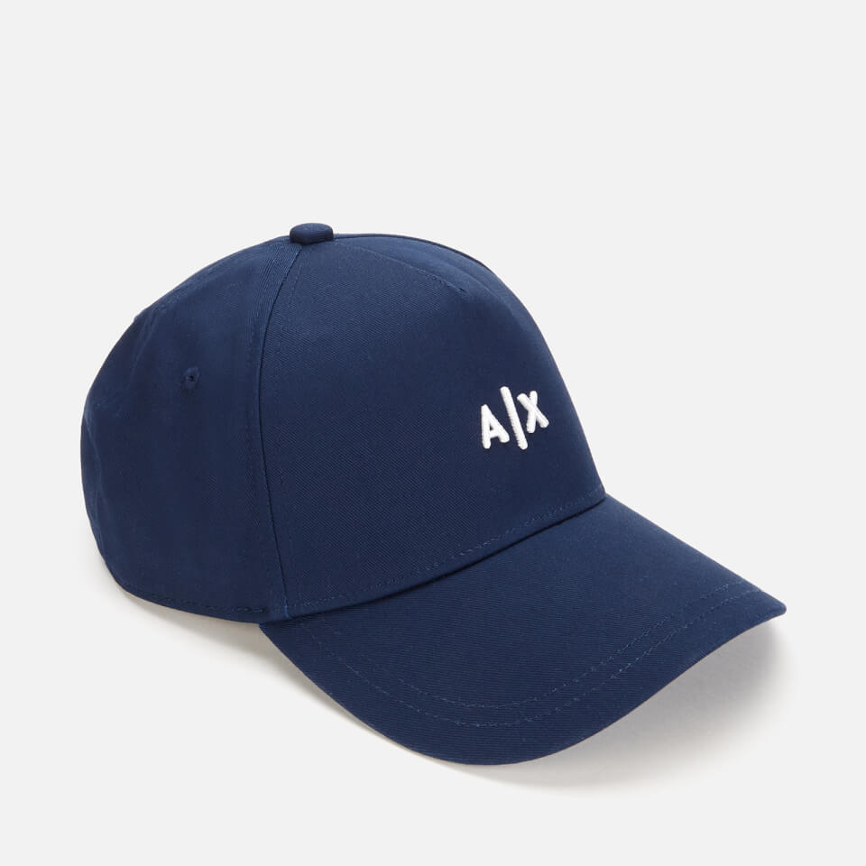 Armani Exchange Men's Small Ax Logo Cap - Navy