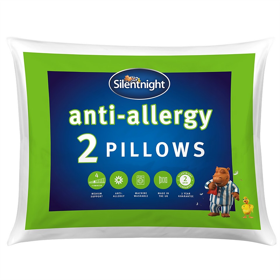 Silentnight Anti-allergy Pillow Pair