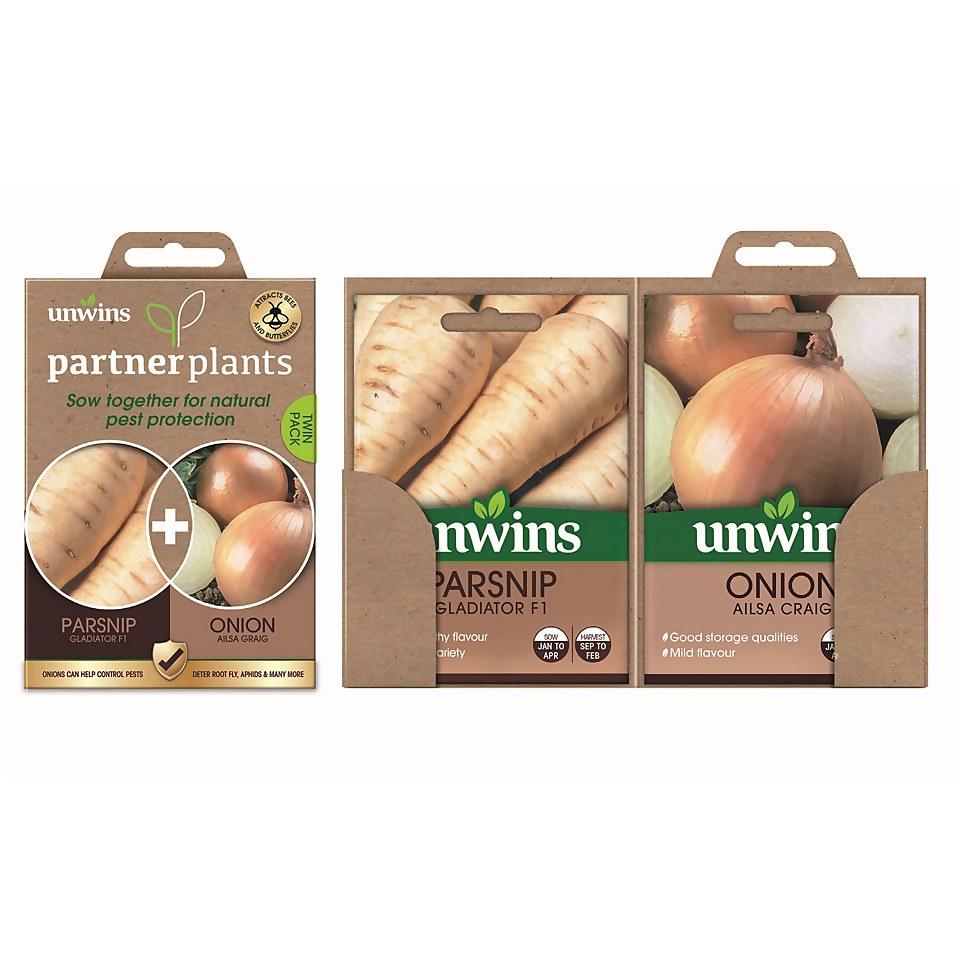 Partner Plants Parsnip Onion