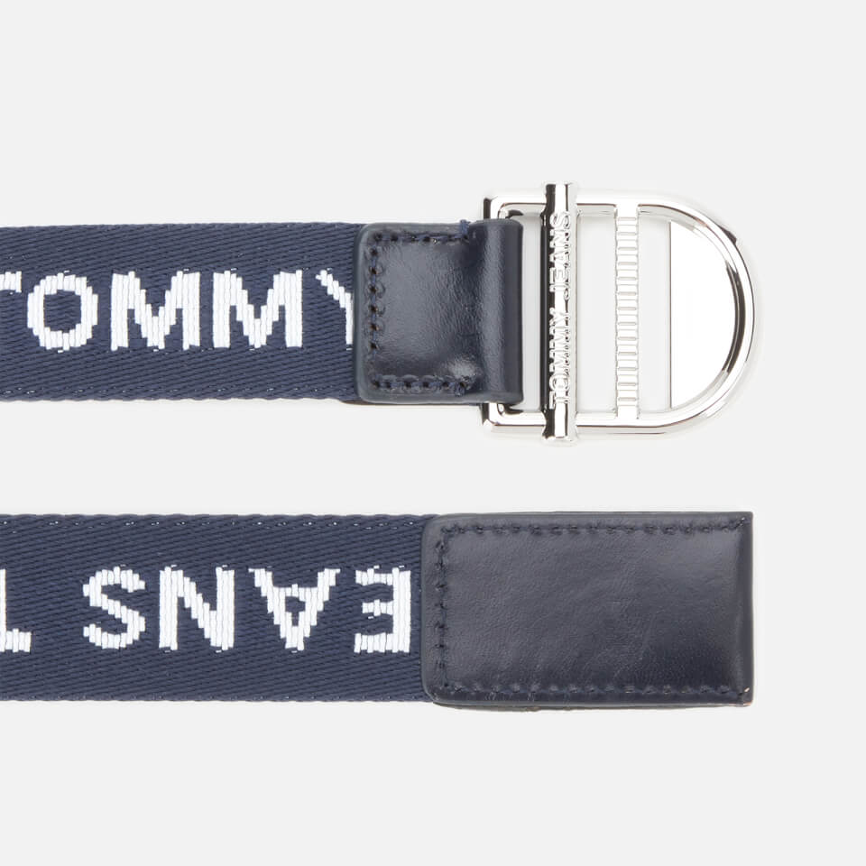 Tommy Jeans Women's Tjw Webbing Essential Belt - Twilight Navy