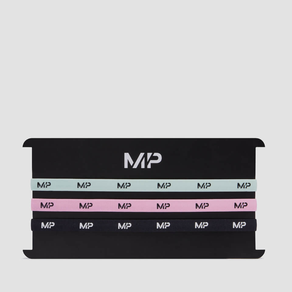 MP Headbands (3 Pack) - Black/Mint/Bright Mauve