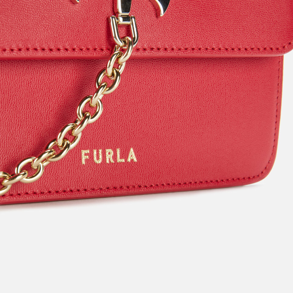 Furla Women's Tuberosa Mini Cross Body Bag - Ruby