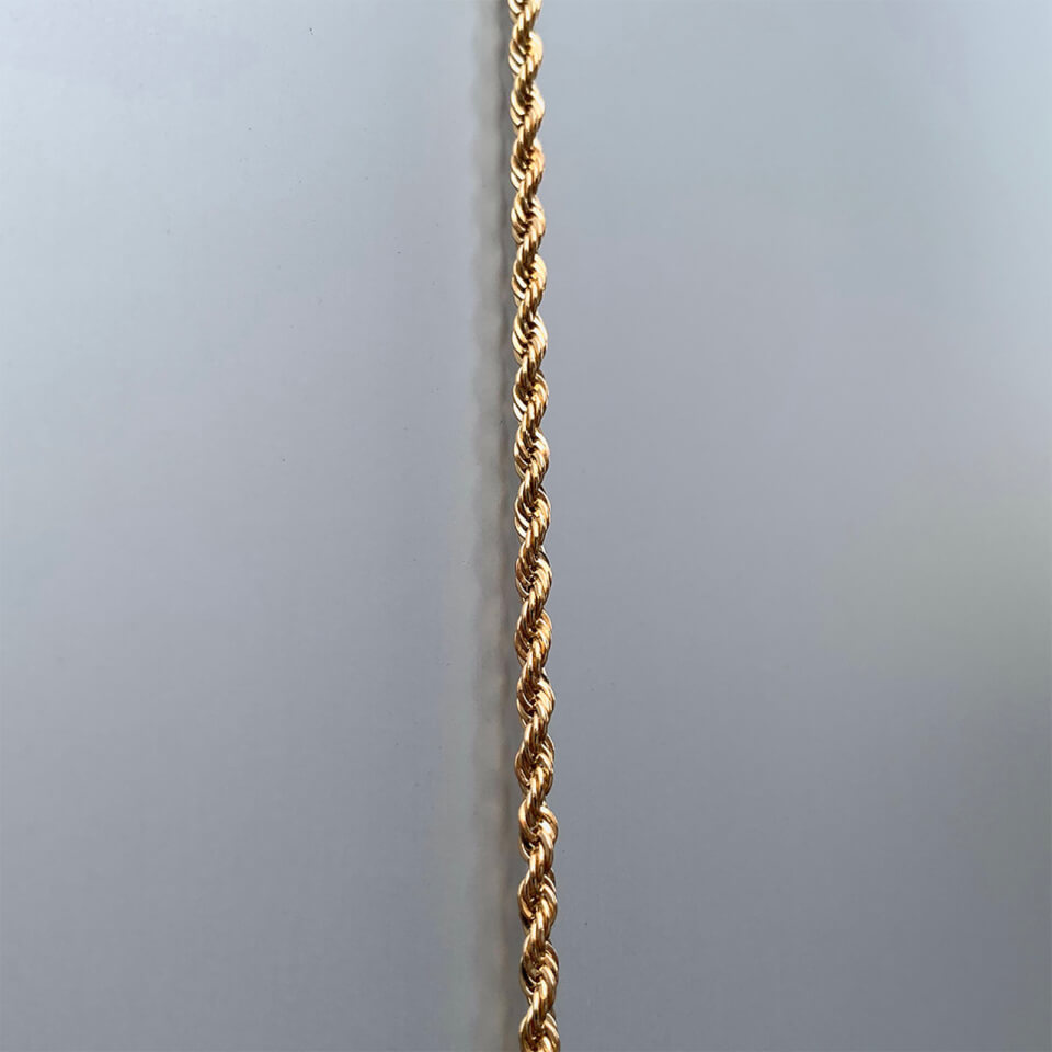 Crystal Haze Women's Rope Chain - 50cm - Gold