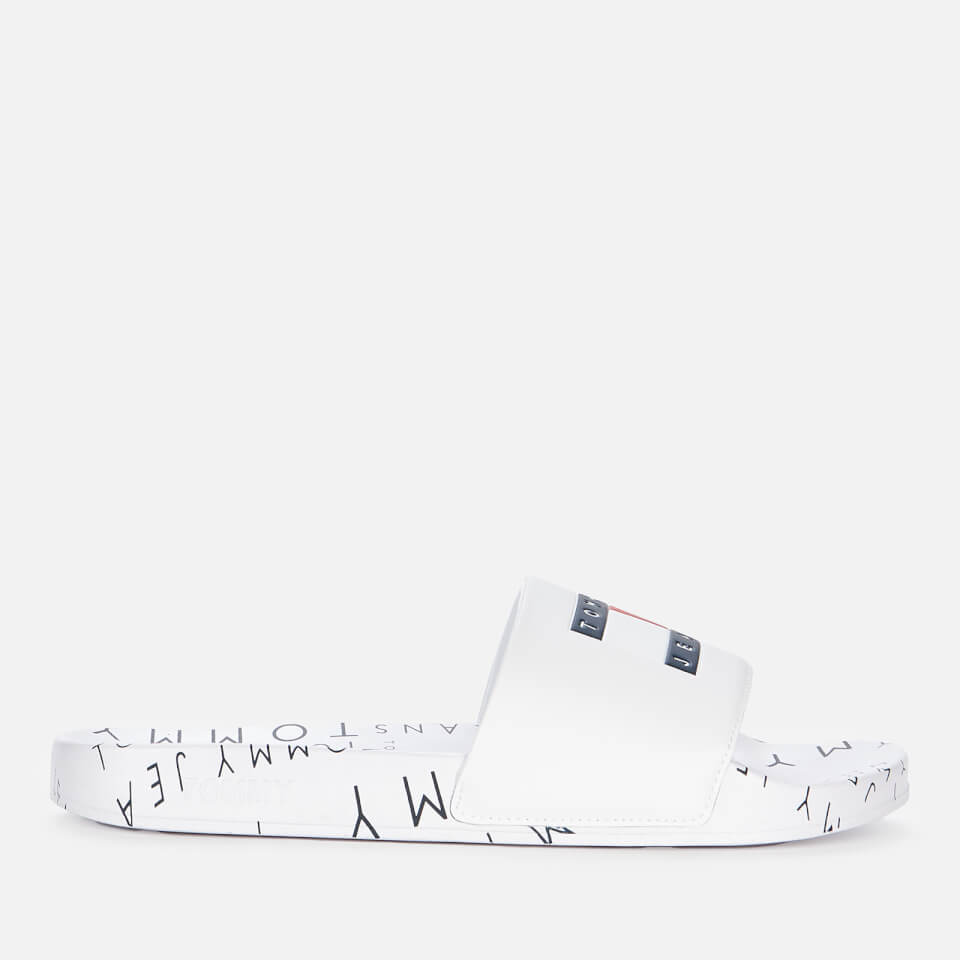 tommy jeans heritage pool slide