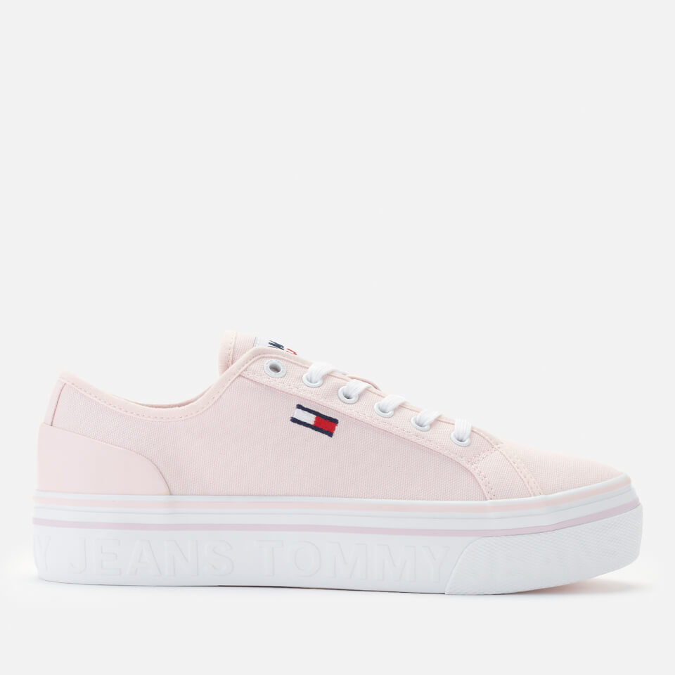 Tommy jeans vulcanised flatform trainers Clearance