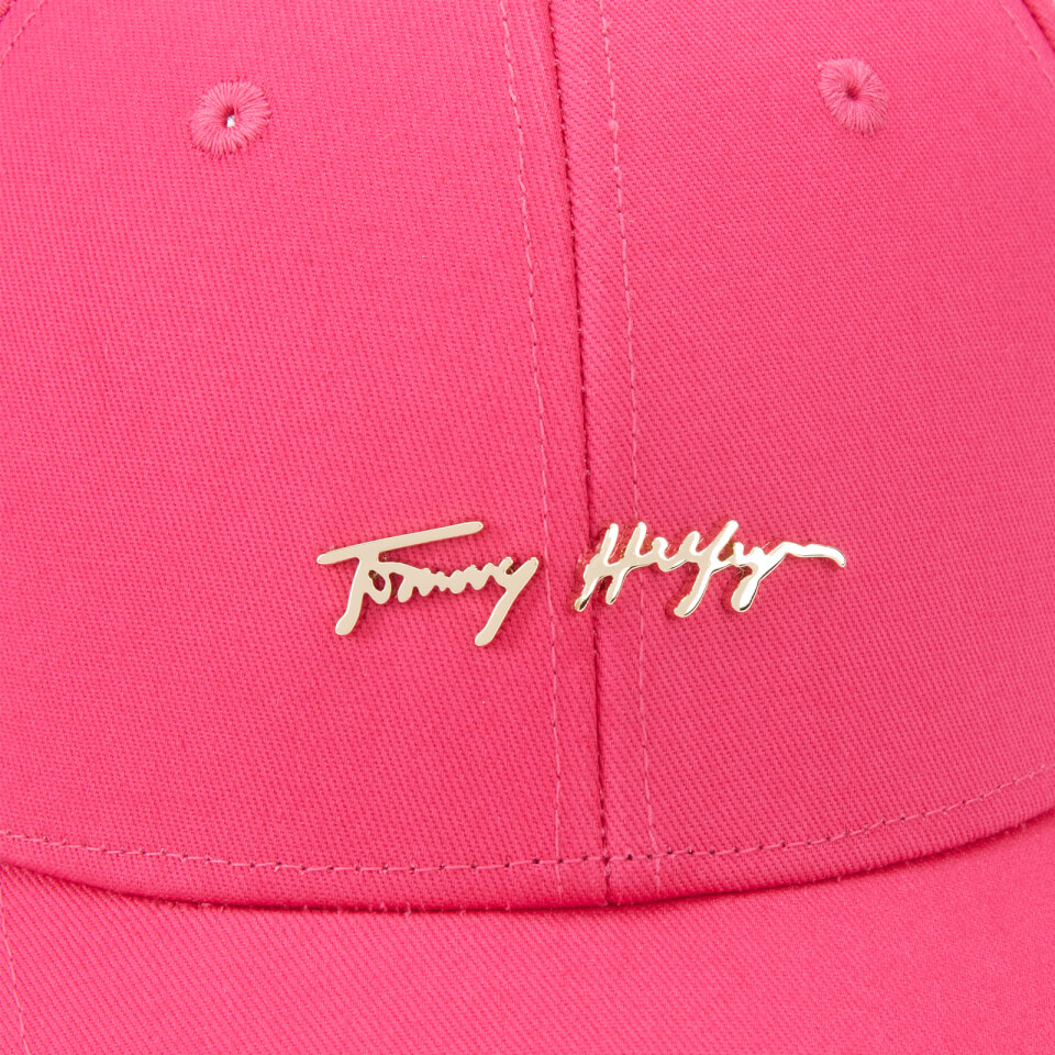 Tommy Hilfiger Women's Signature Cap - Hot Magenta