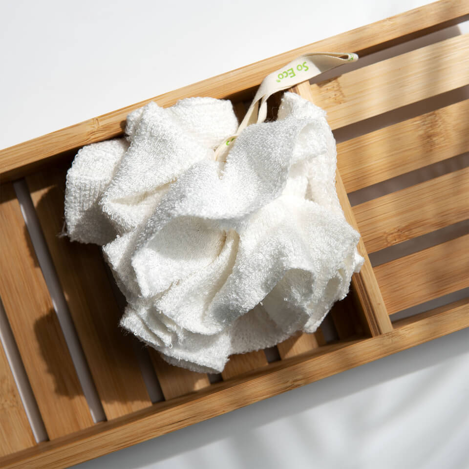 So Eco Bamboo Bath and Shower Pouf
