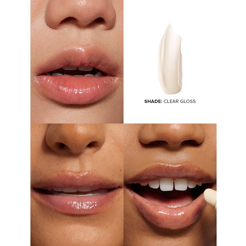 NUDESTIX Hydrating Peptide Lip Butter - Clear Gloss Original