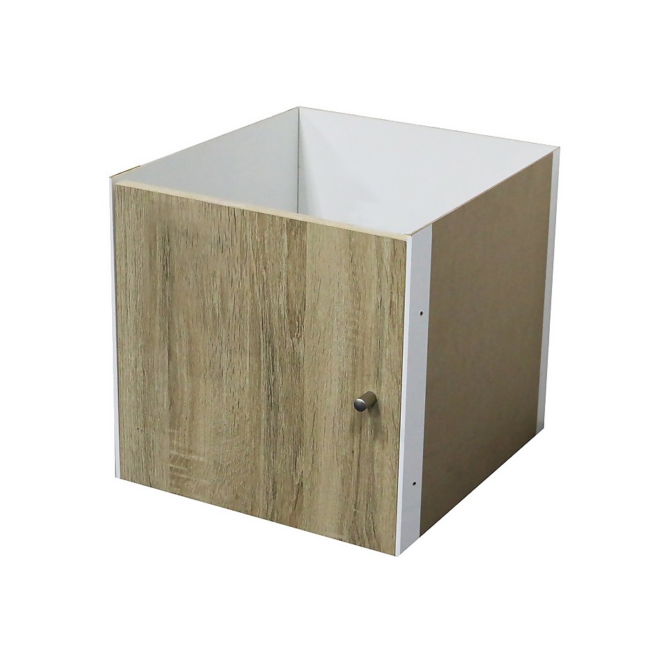 Storage Cube Door Insert - Oak