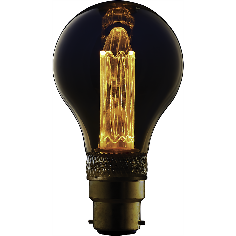 TCP LED Vintage Classic 9WEQ B22 Classic Light Bulb
