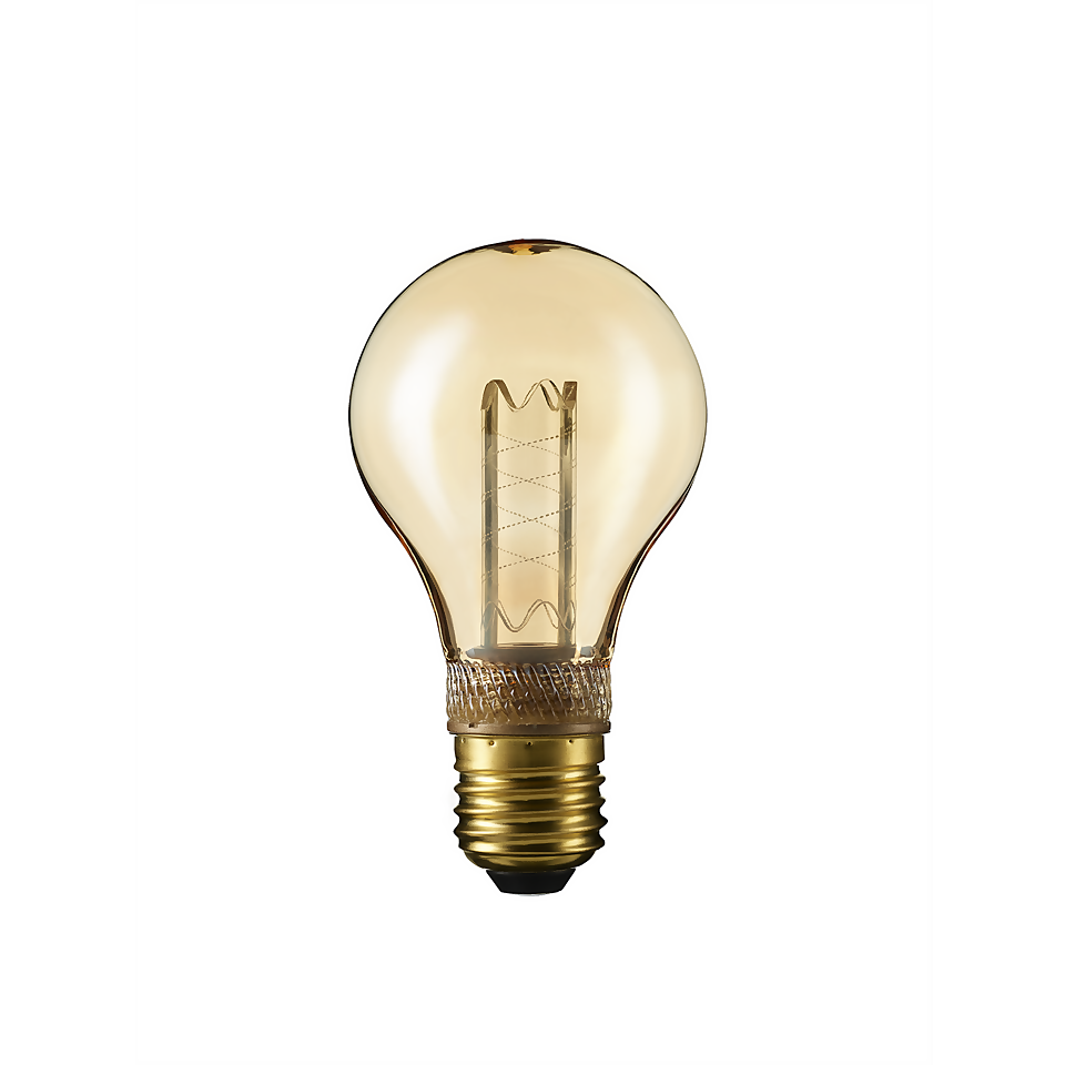 TCP LED Vintage Classic 9WEQ E27 Twist Light Bulb