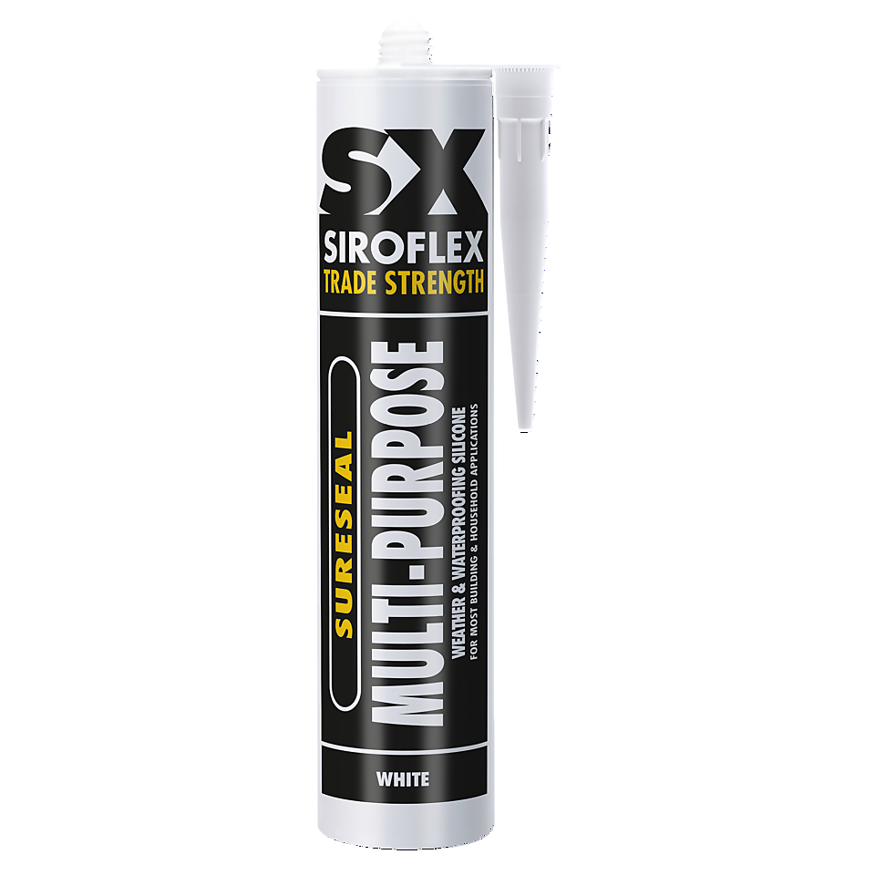 Sx Sureseal Multi Purpose Silicone - 280ml - White