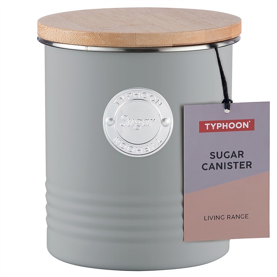 Typhoon Living Sugar Canister - Grey