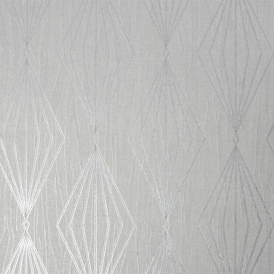 Boutique Marquise Geo Moonstone Wallpaper
