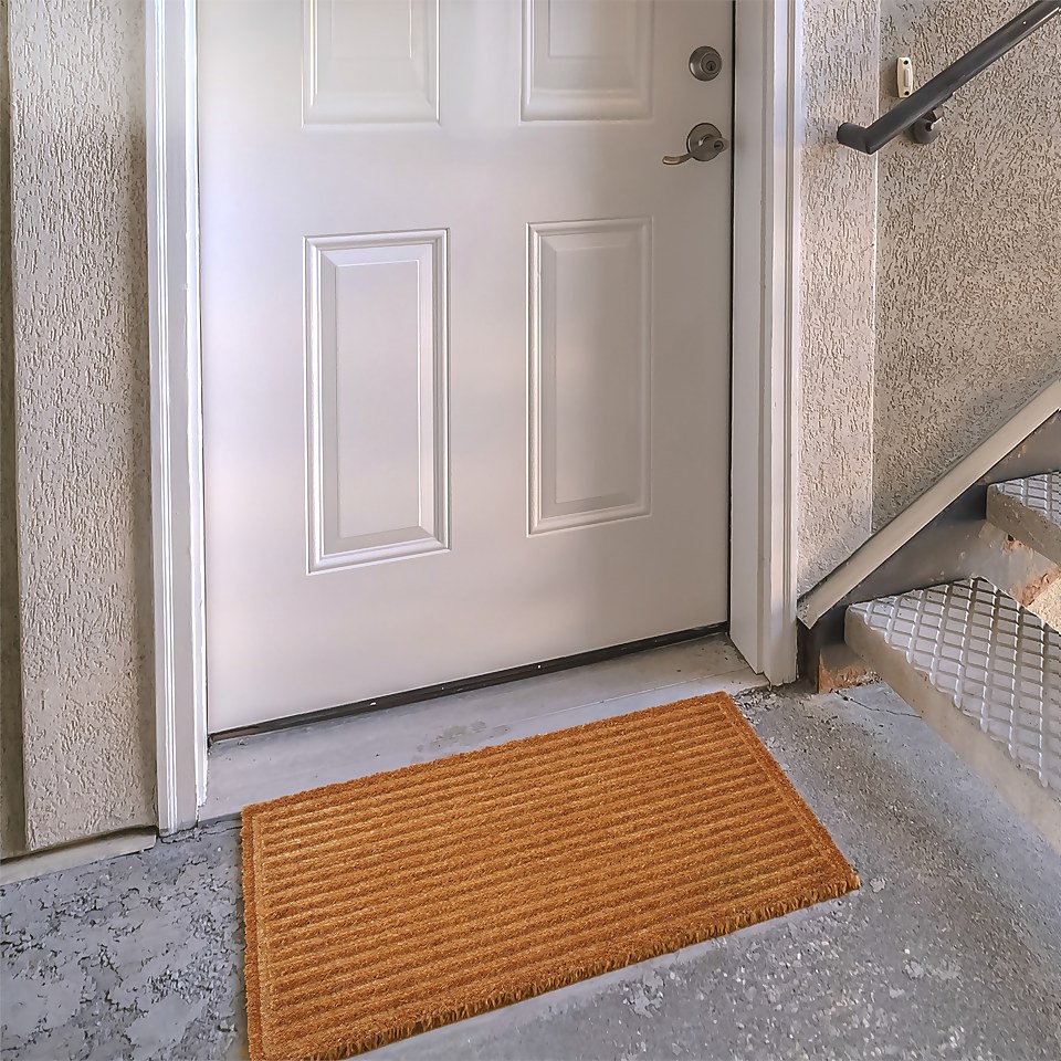 Pressed Coir Doormat 40 x 70cm