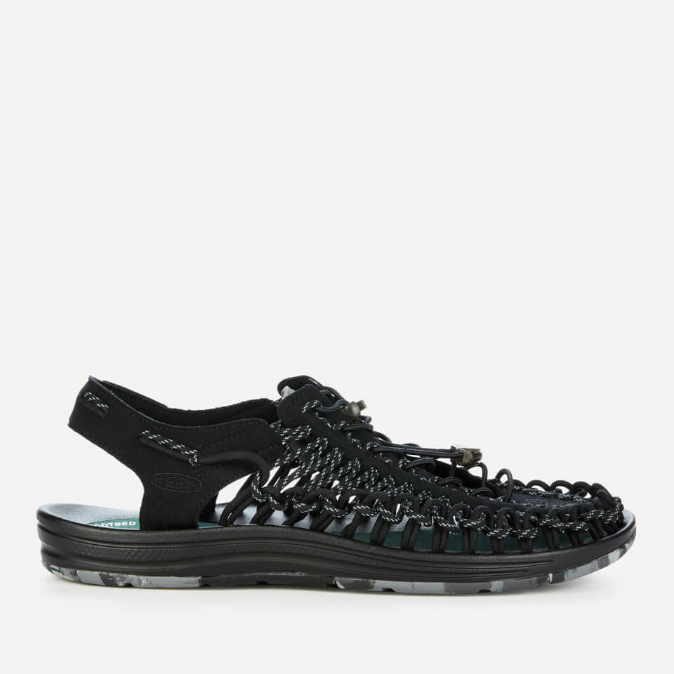 Keen X United Arrows Men's Green Label Relaxing Uneek Sandals - GLR Black