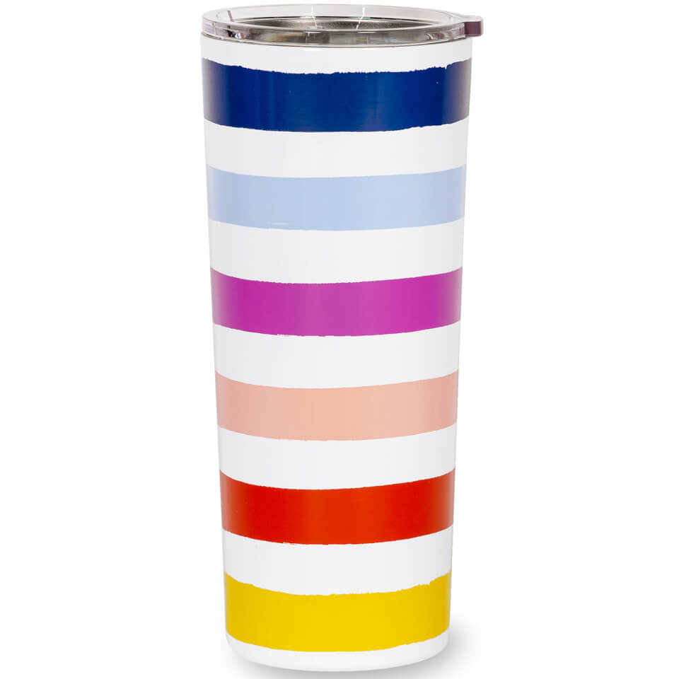 Kate Spade New York Stainless Steel Tumbler - Candy Stripe