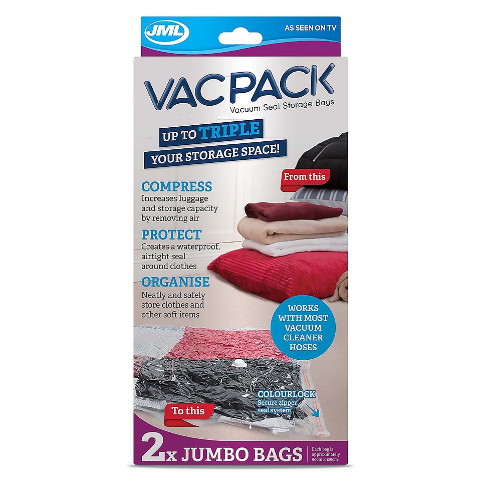 Vac Pack Go Bags - Jumbo