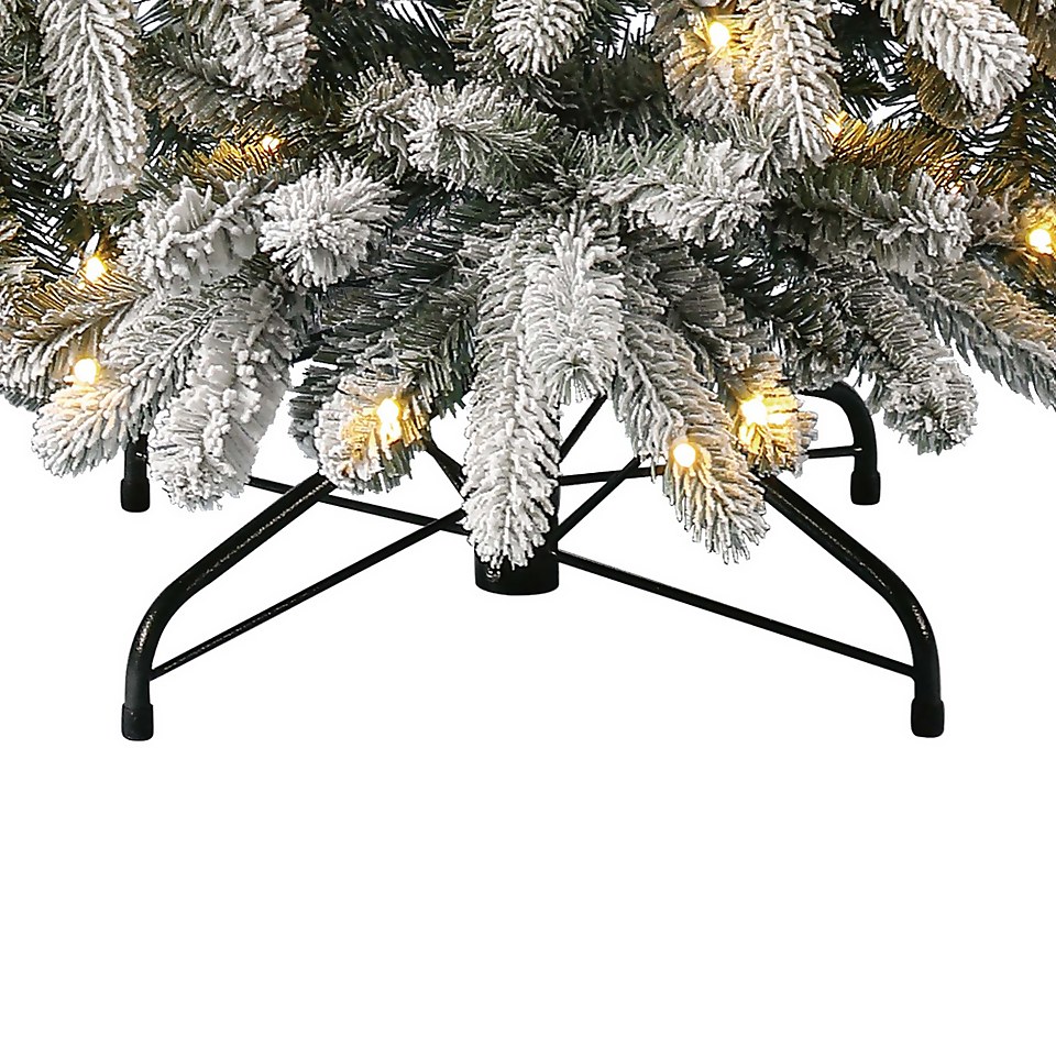 7ft Pembroke Spruce Pre-lit Premium Artificial Christmas Tree