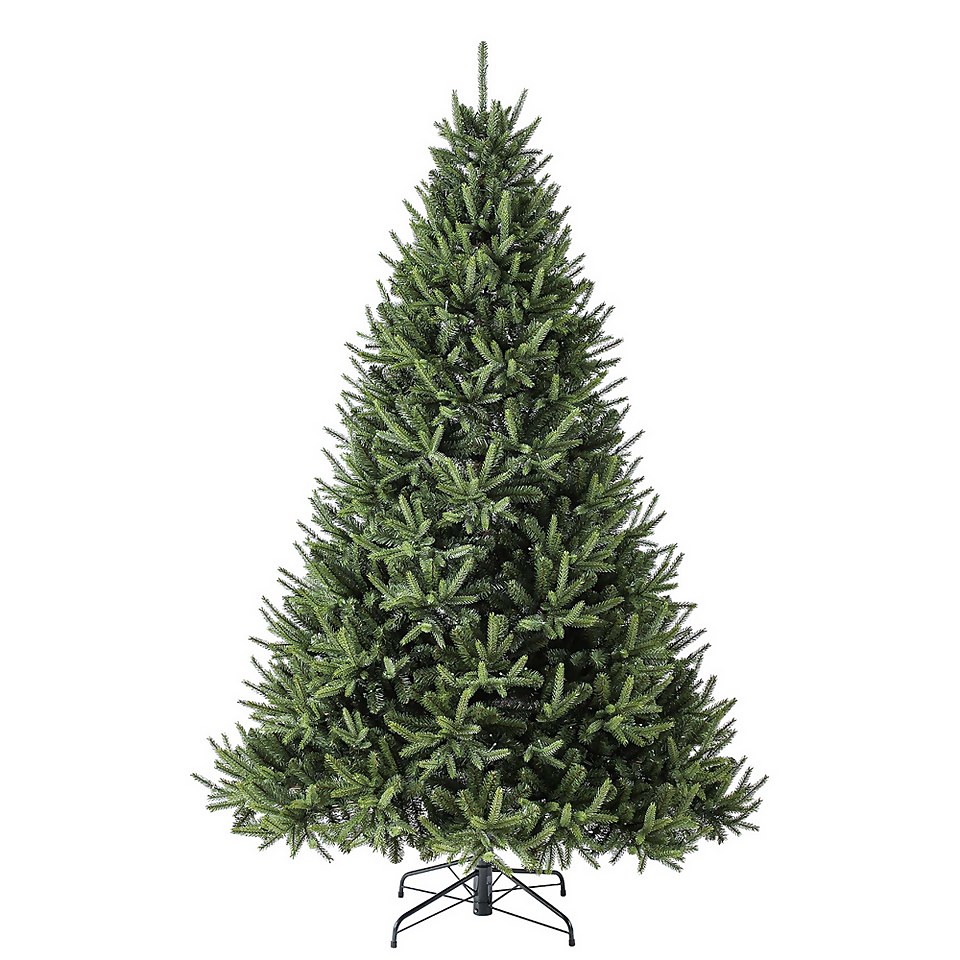 Evergreen Classics 7.5ft Foxwood Fir Colour Blast Tunes Christmas Tree