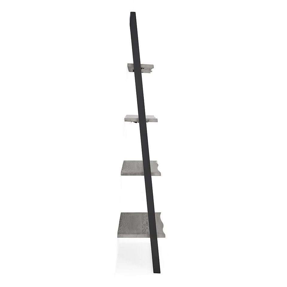 Dalston Grey Ash Ladder Shelf