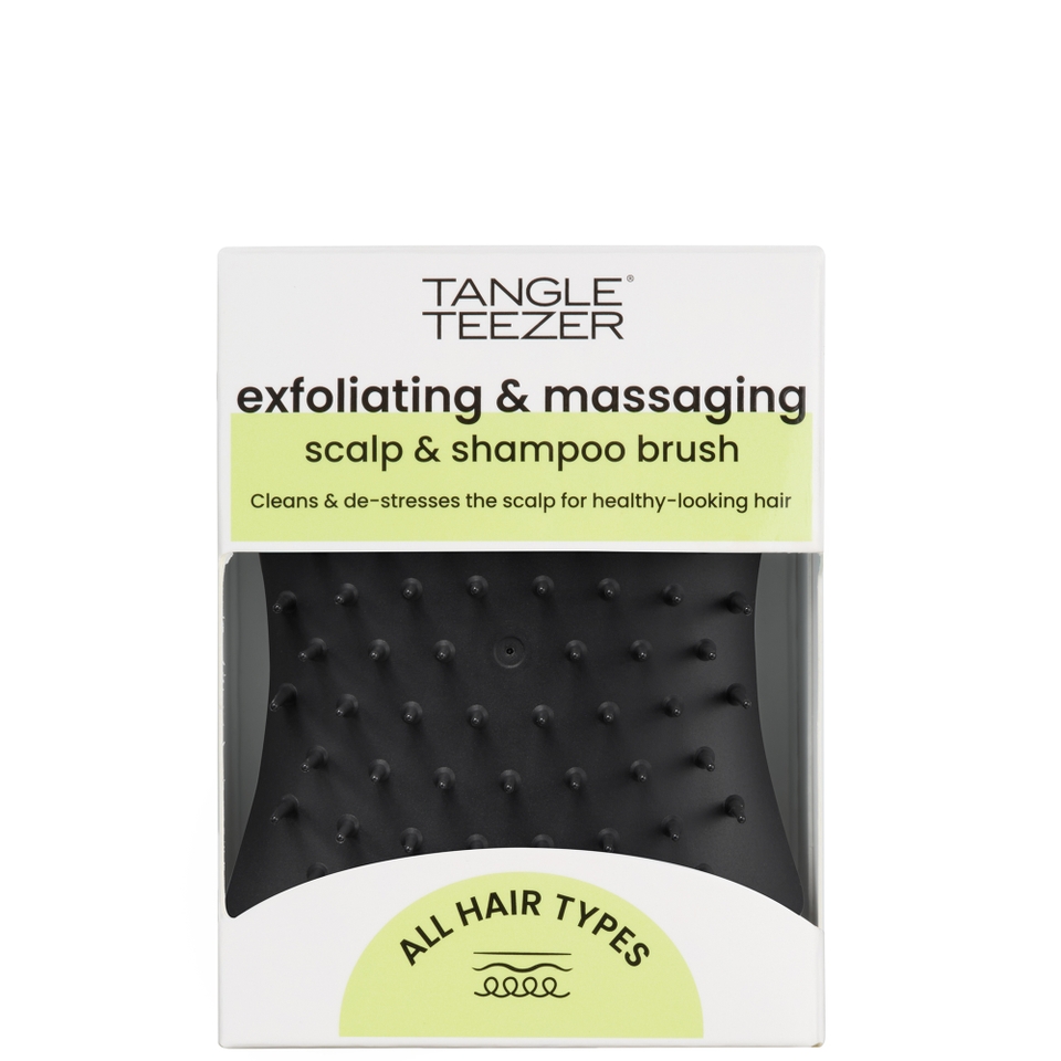 Tangle Teezer The Scalp Exfoliator and Massager - Onyx Black