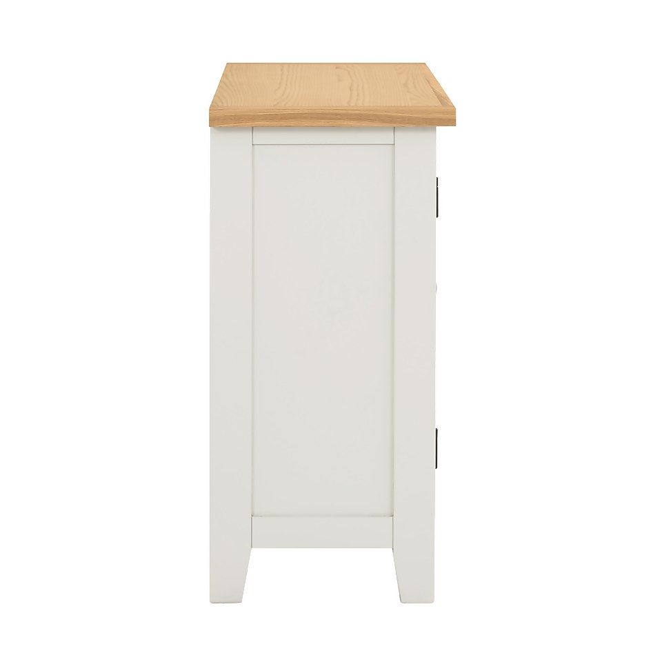 Ashstead Small Sideboard - Oak & Ivory