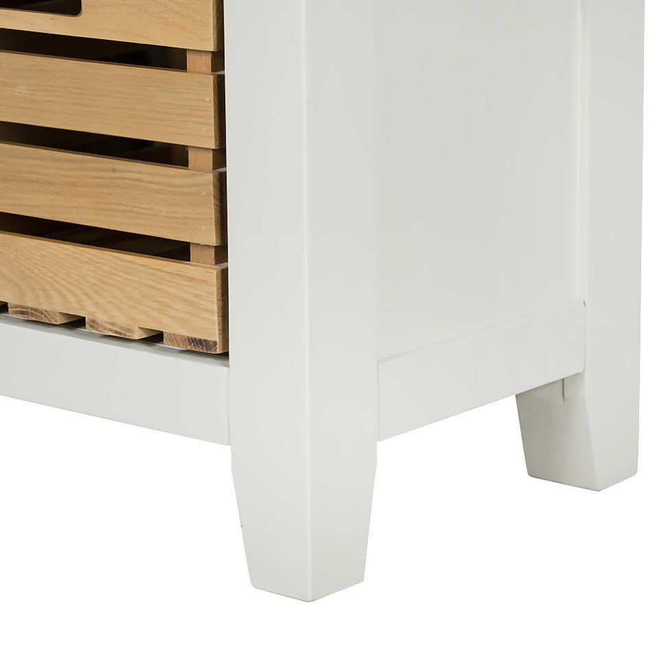 Ashstead Hallway Storage Unit Ivory Homebase
