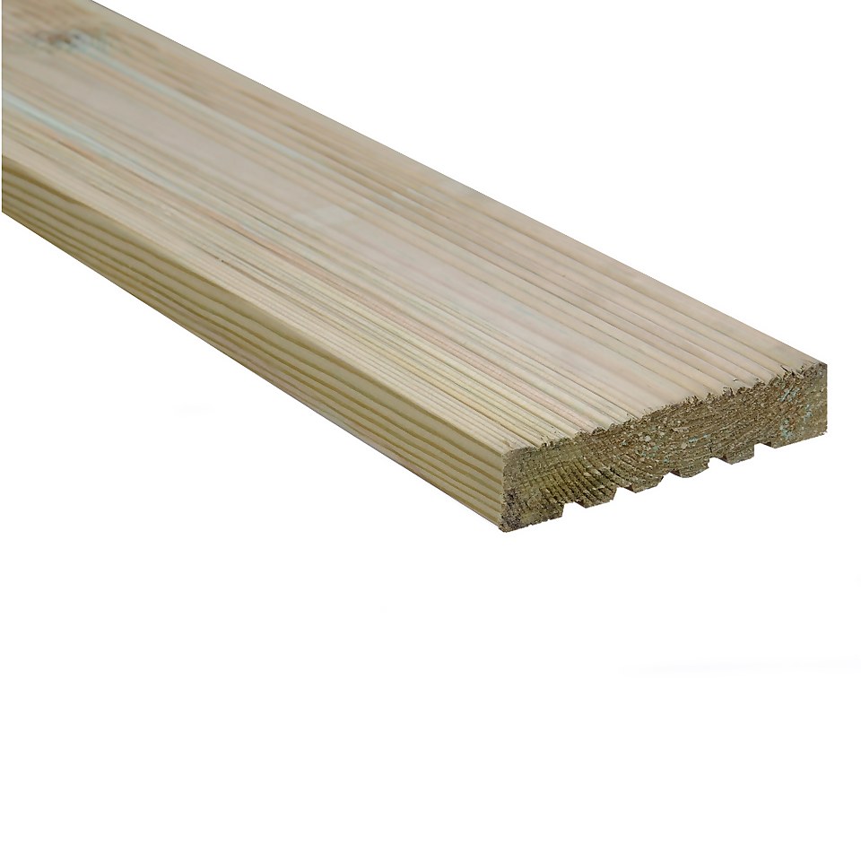 Metsa Wood Deck Board 2m (26 x 120 x 2000mm)