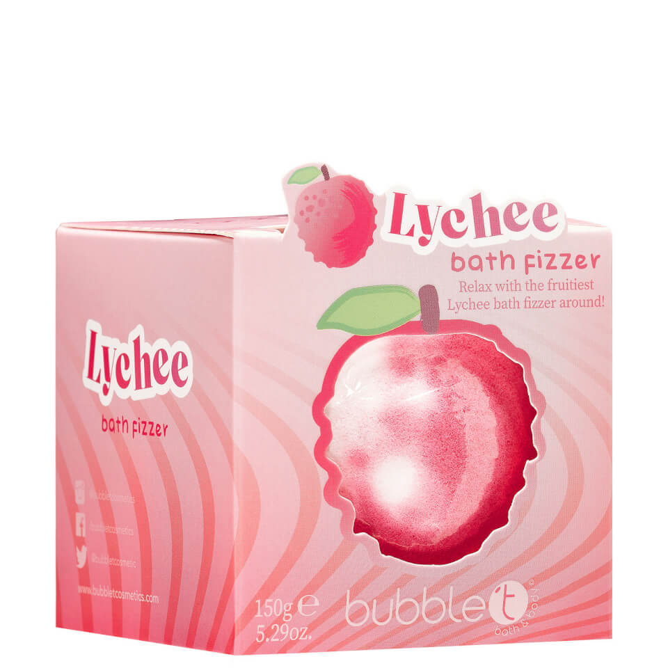 Bubble T Bath Fizzer - Lychee 150g