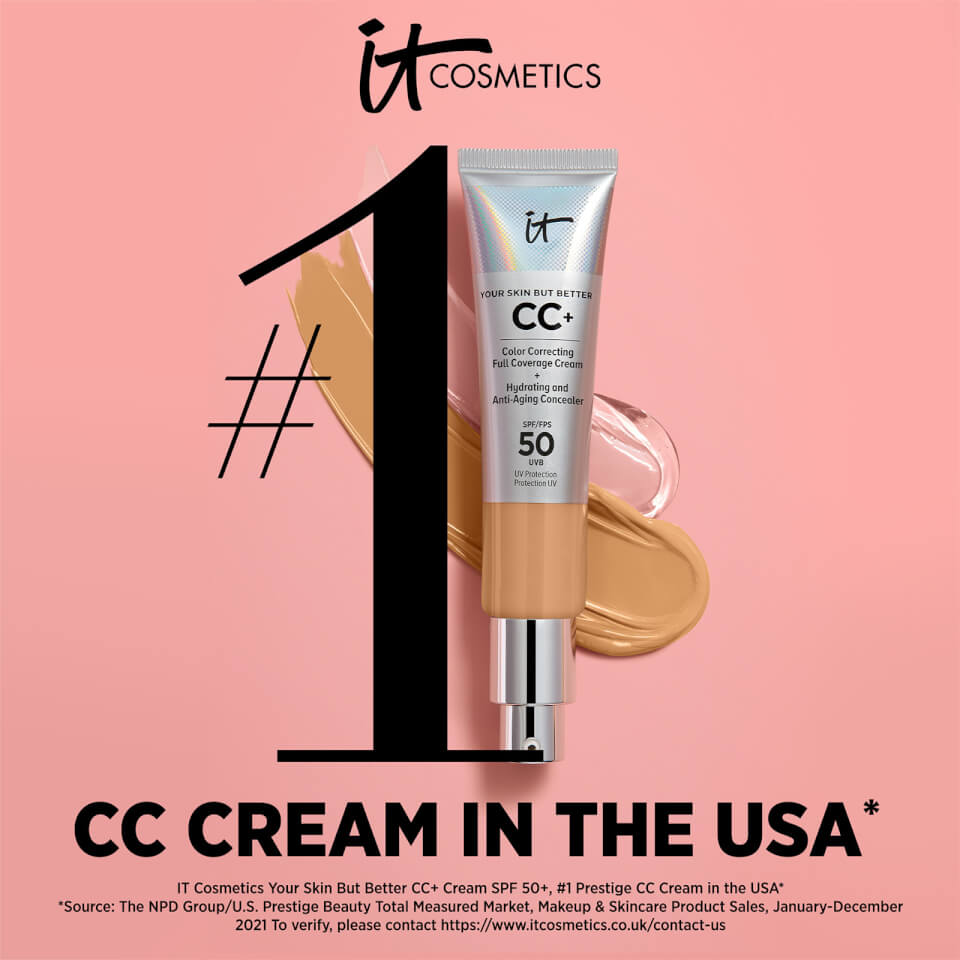 IT Cosmetics Your Skin But Better CC+ Cream with SPF50 - 10 - Medium Tan