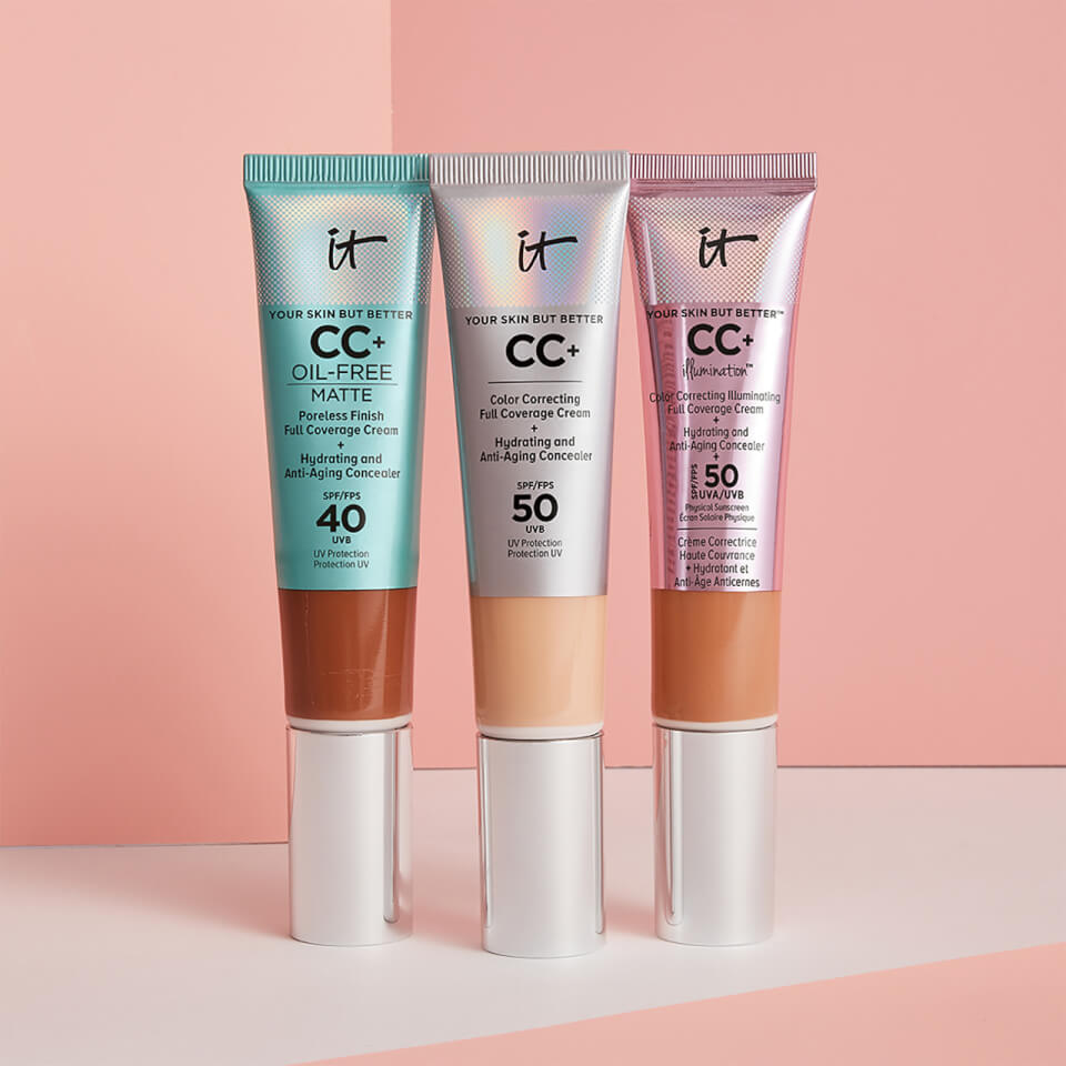 IT Cosmetics Your Skin But Better CC+ Oil-Free Matte SPF40 - Medium Tan