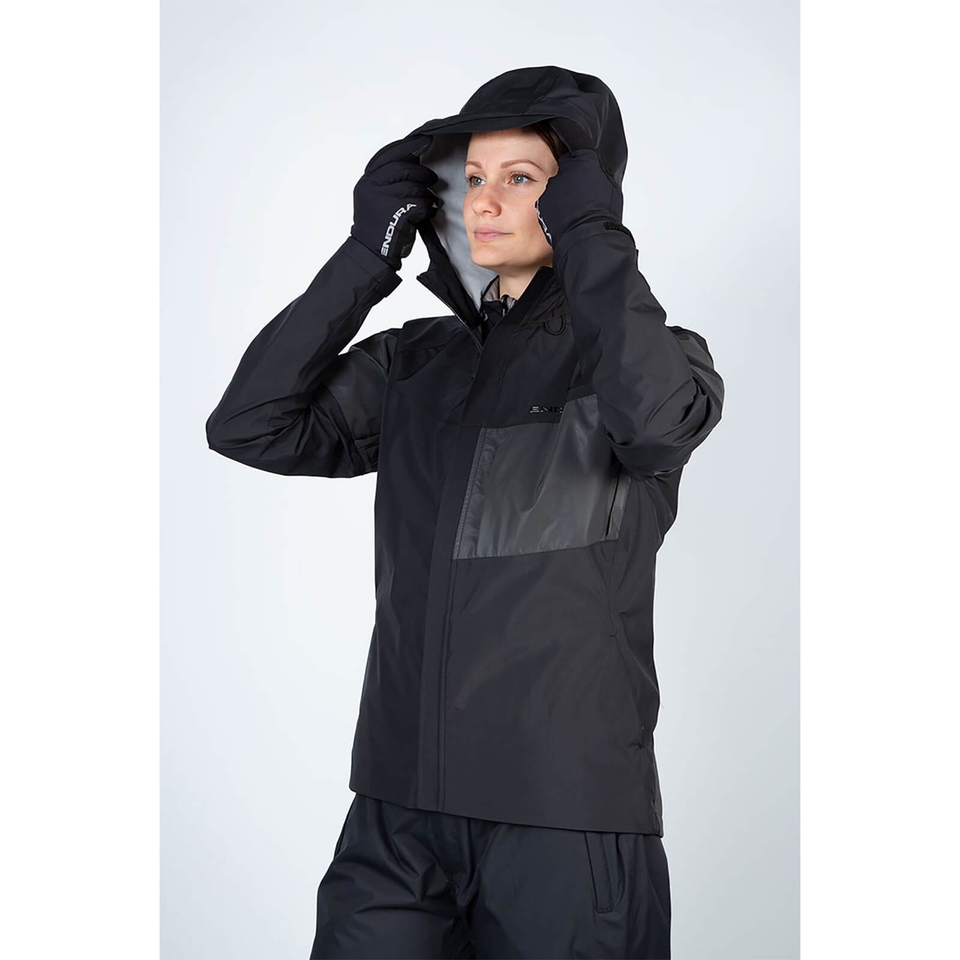 Urban Luminite 3 in 1 Jacke II für Damen - Schwarz