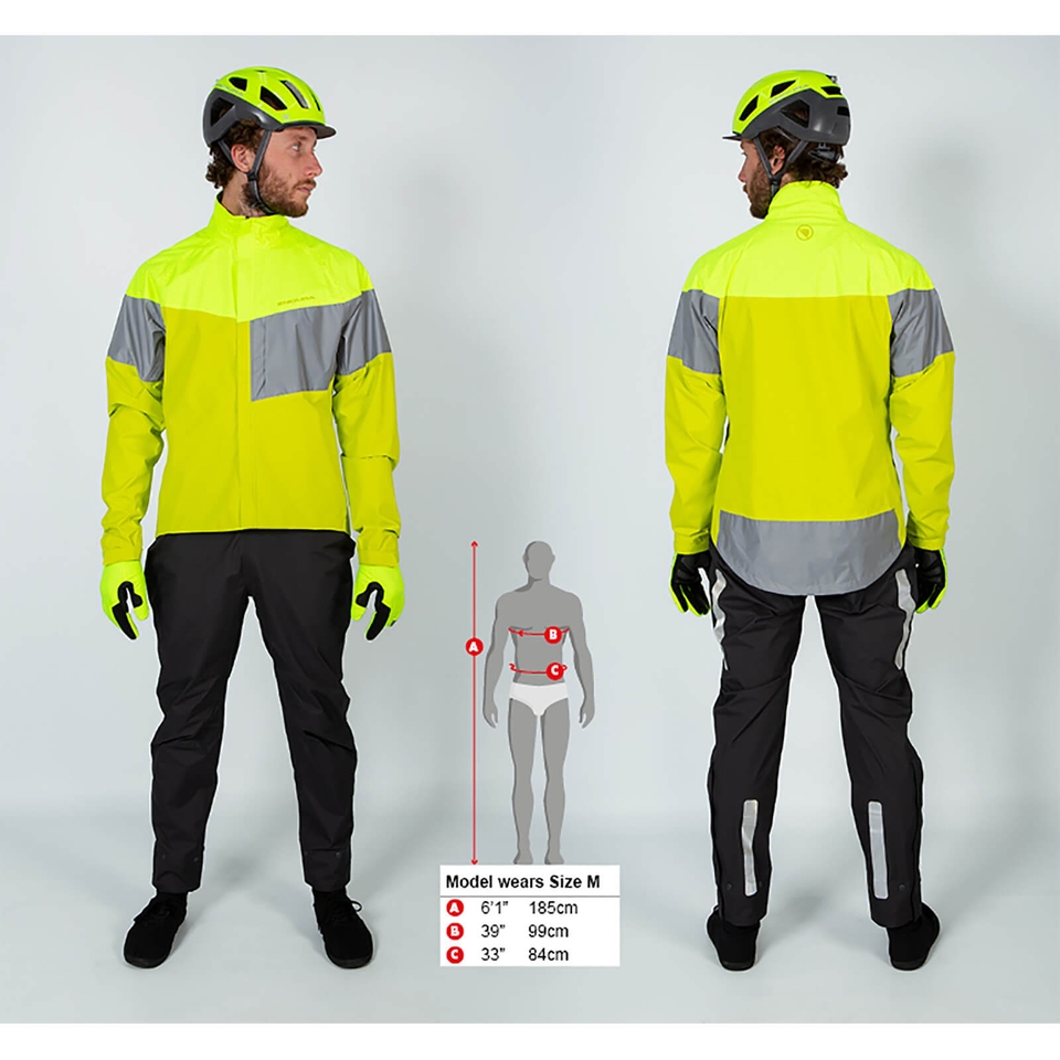 Urban Luminite Jacke II für Herren - Neon-Blau