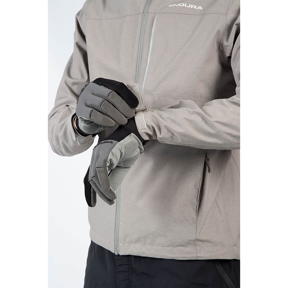 Men's Hummvee Waterproof Hooded Jacket - Cocoa