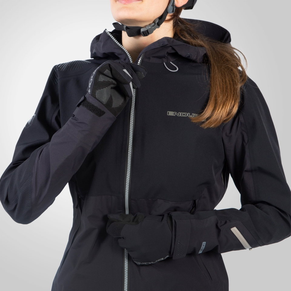 Women's MT500 Waterproof Jacket - Black