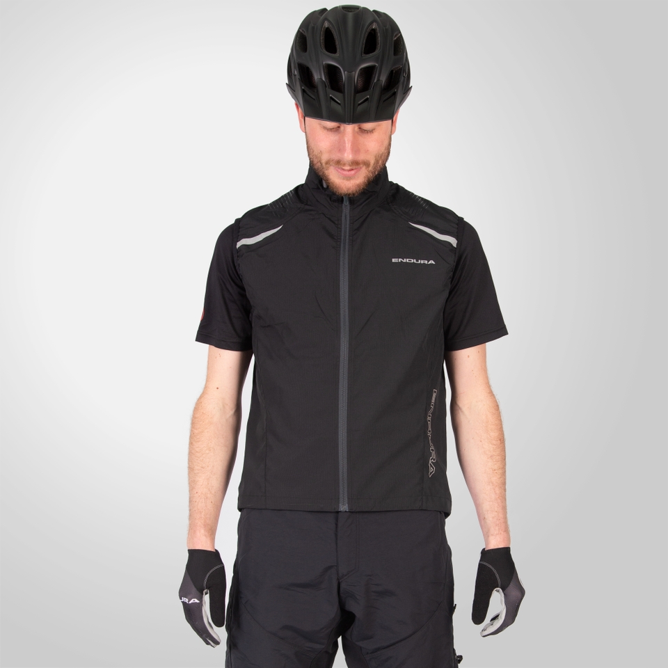 Hummvee Weste für Herren - Schwarz