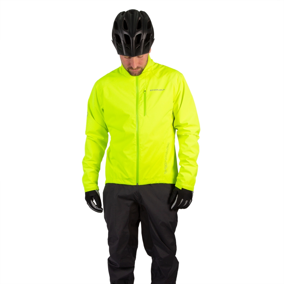 Hummvee Wasserdichte Jacke für Herren - Neon-Gelb