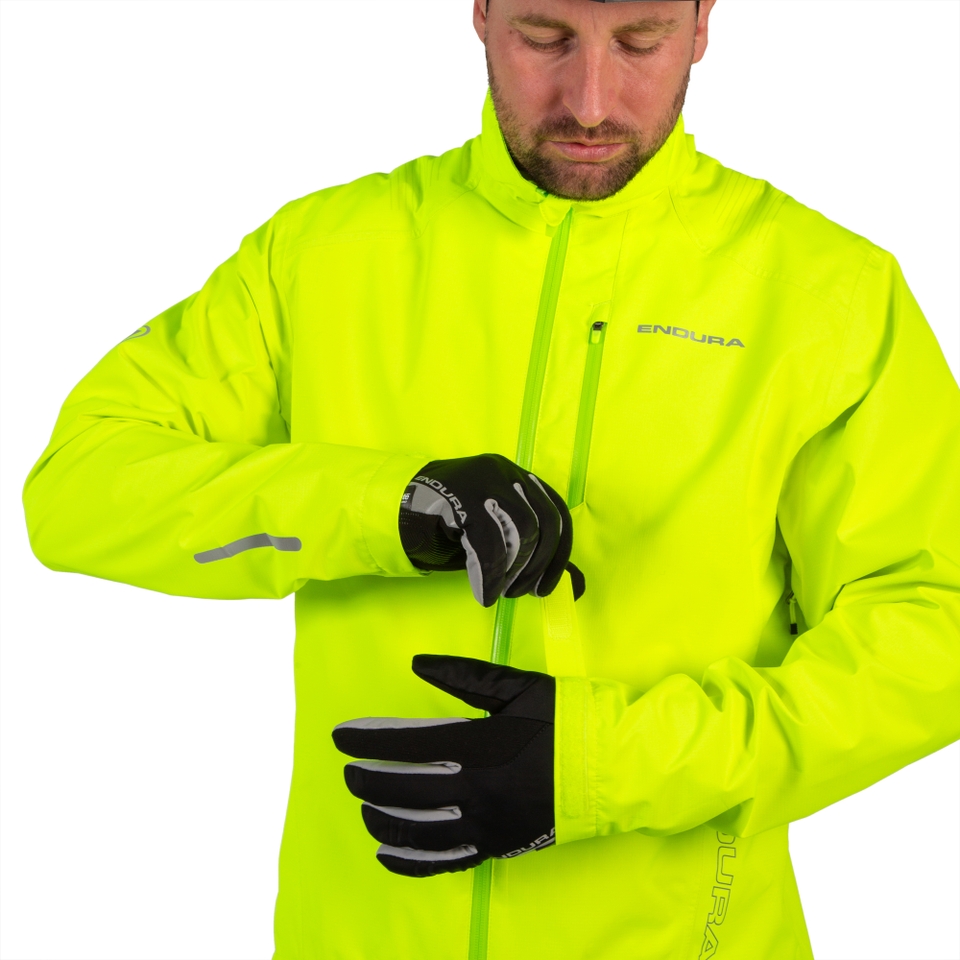 Hummvee Wasserdichte Jacke für Herren - Neon-Gelb