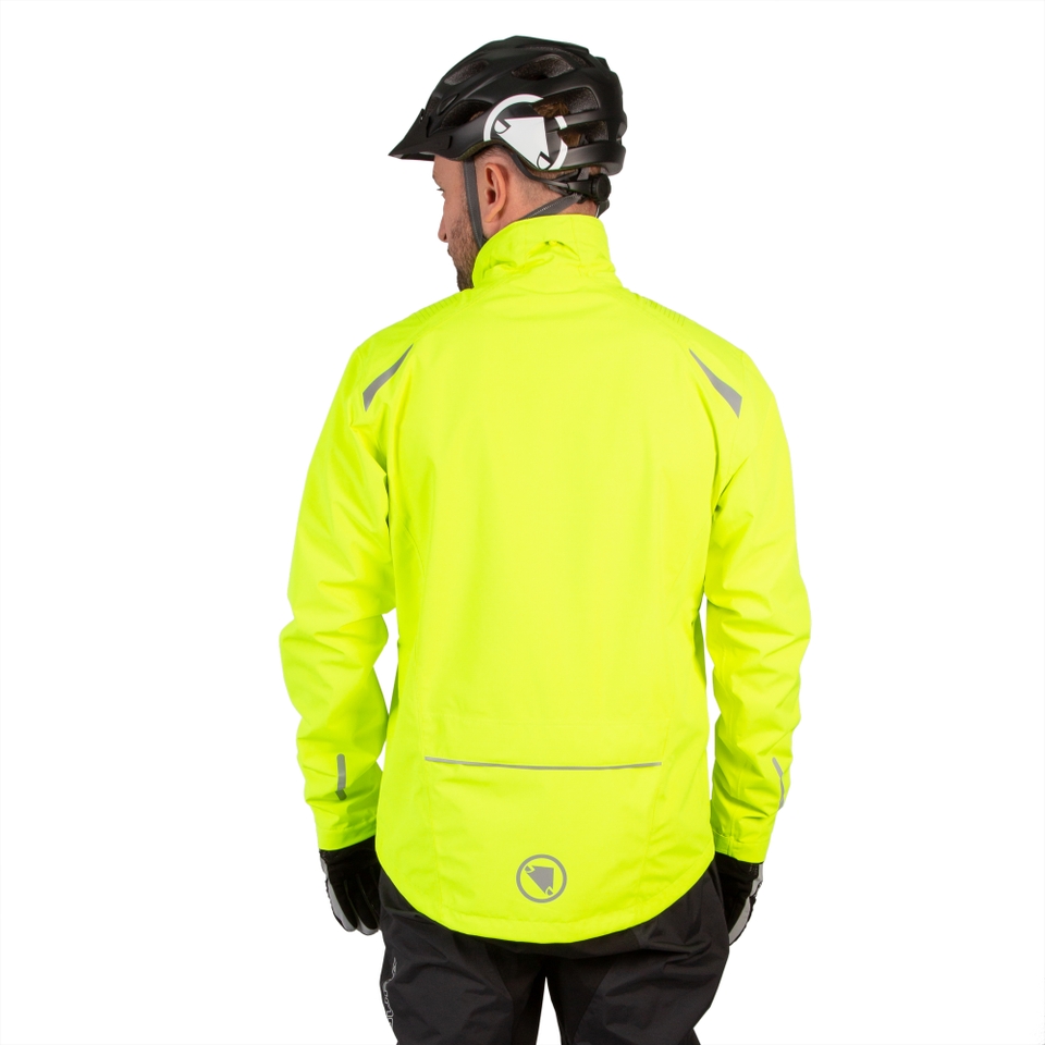 Hummvee Wasserdichte Jacke für Herren - Neon-Gelb