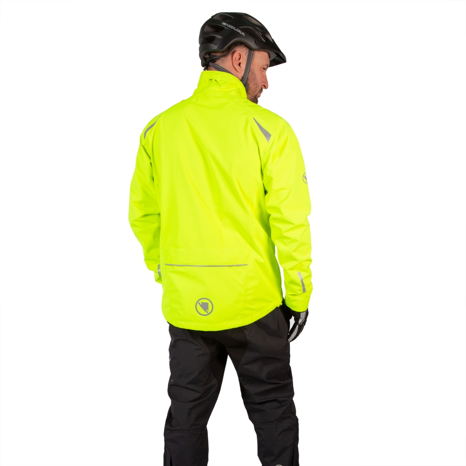 Hummvee Wasserdichte Jacke für Herren - Neon-Gelb