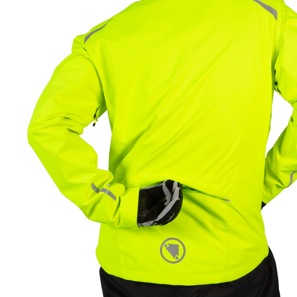 Hummvee Wasserdichte Jacke für Herren - Neon-Gelb