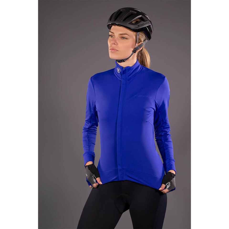 Xtract Roubaix Jacke (langarm) für Damen - Hi-Viz Koralle